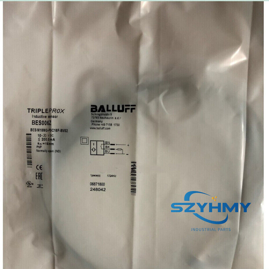 Balluff BES M18MG-PSC16F-BV02 Proximity Switch - 1pc New - BALLUFF