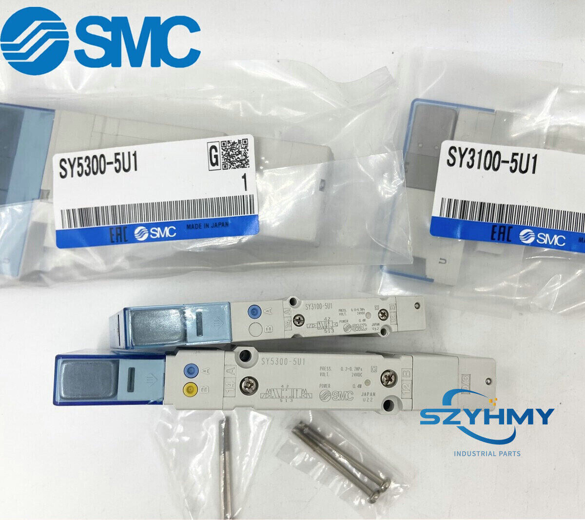 SMC SY5300-5U1 Solenoid Valve - 1pc New Model - SMC