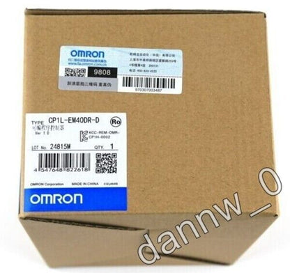 Omron CP1L-EM40DR-D New PLC Module for Automation Solutions - OMRON