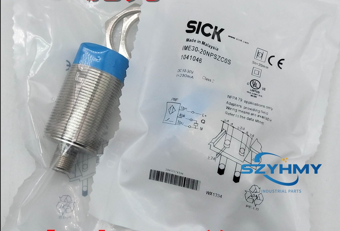 1PC New Sick IME30-20NPSZC0S Proximity Switch, High Precision Sensor - SICK