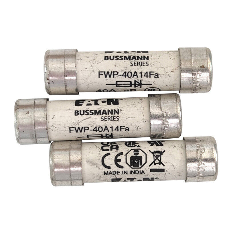 10pcs Bussmann EATON FWP-40A14F 40A 700V Fuse - New in Box - BUSSMANN