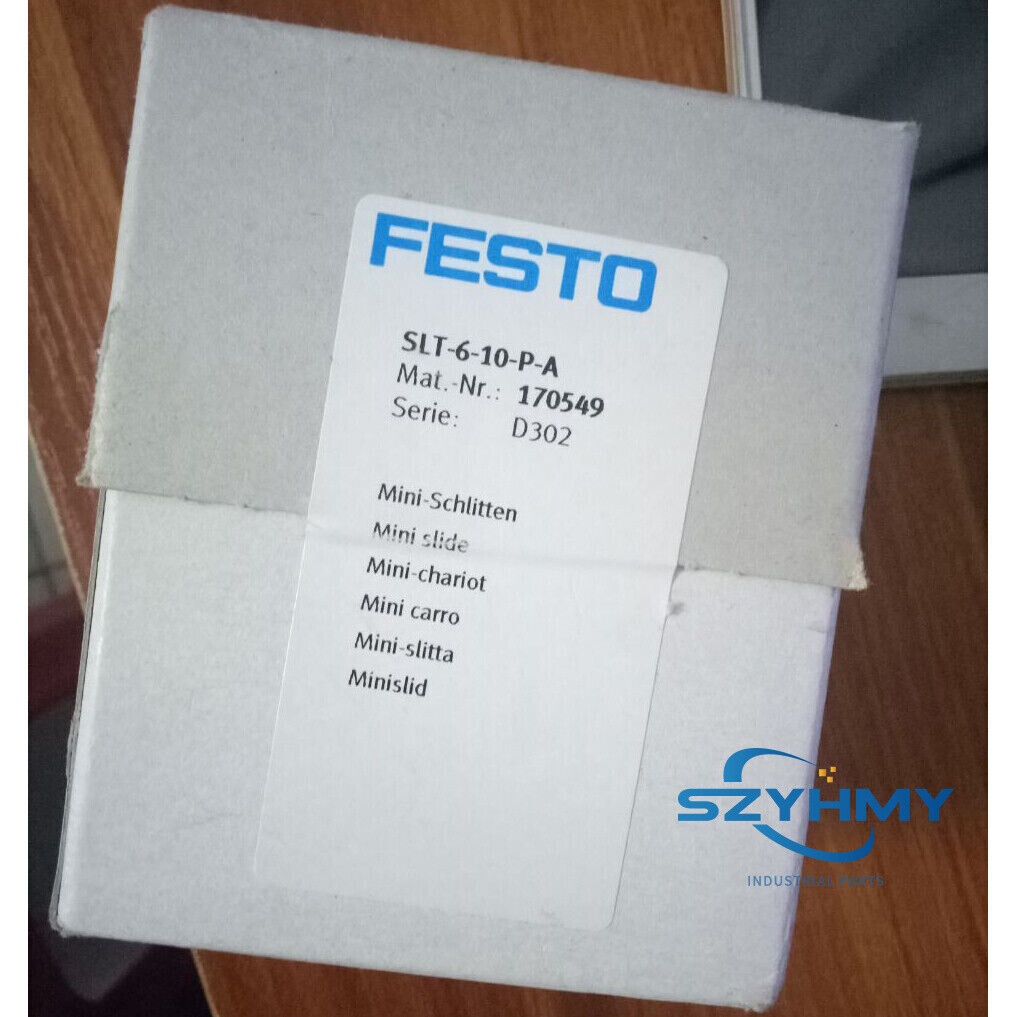FESTO SLT-6-10-P-A Slide Cylinder - 1PC New, Model 170549 - FESTO
