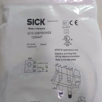 NEW SICK IQ10-03BPSKW2S Proximity Switch - High Precision Sensor - SICK