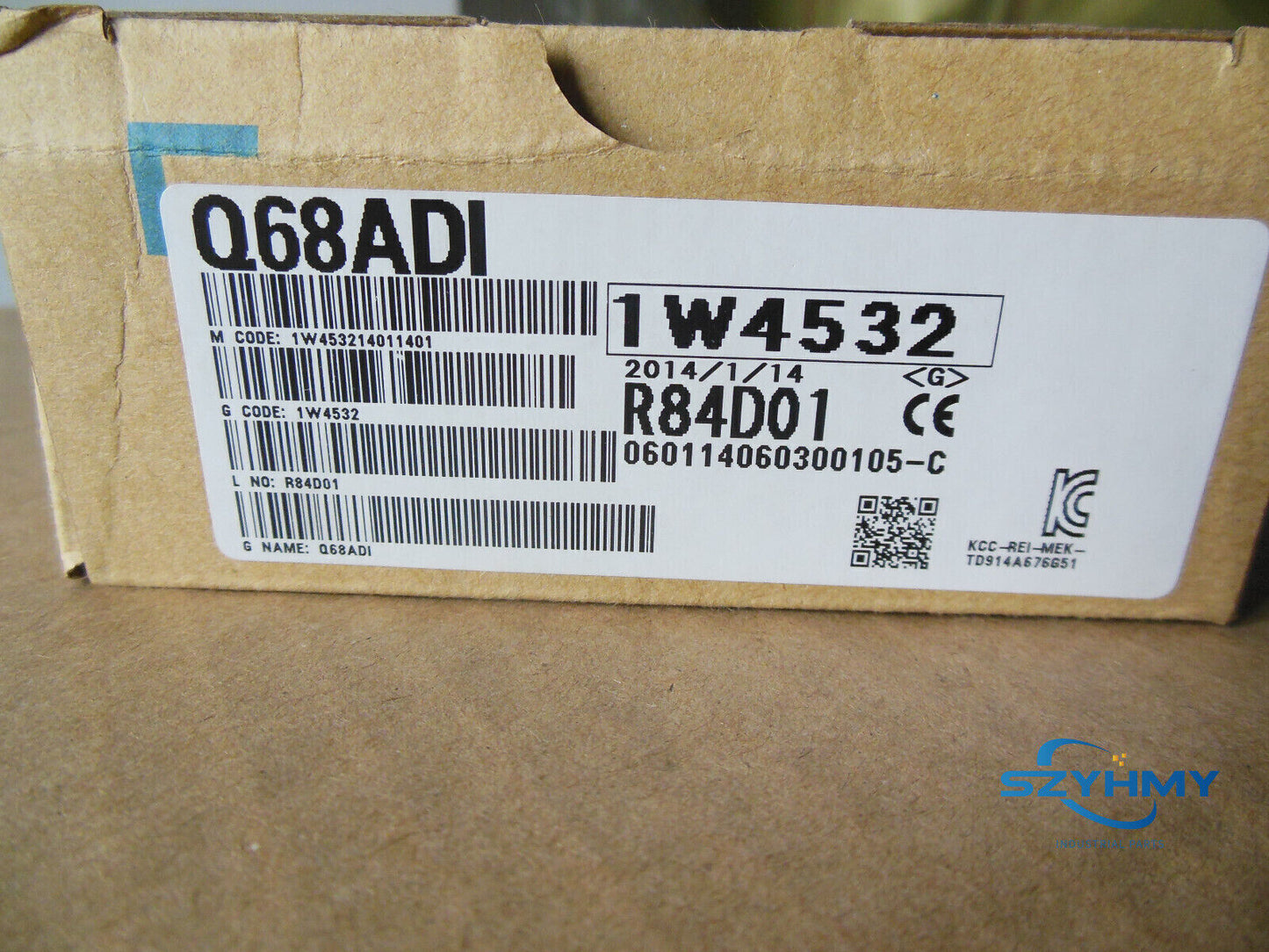 New Mitsubishi Q68ADI Analog Module - 1PC in Box - MITSUBISHI