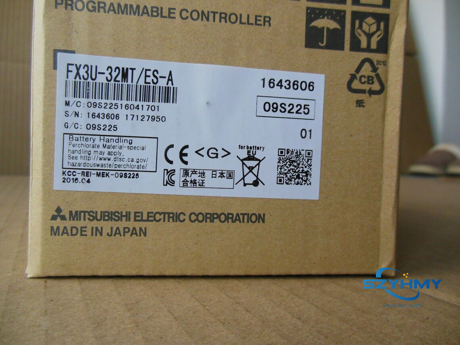 Mitsubishi FX3U-32MT/ES-A Programmable Logic Controller - 1PC - MITSUBISHI