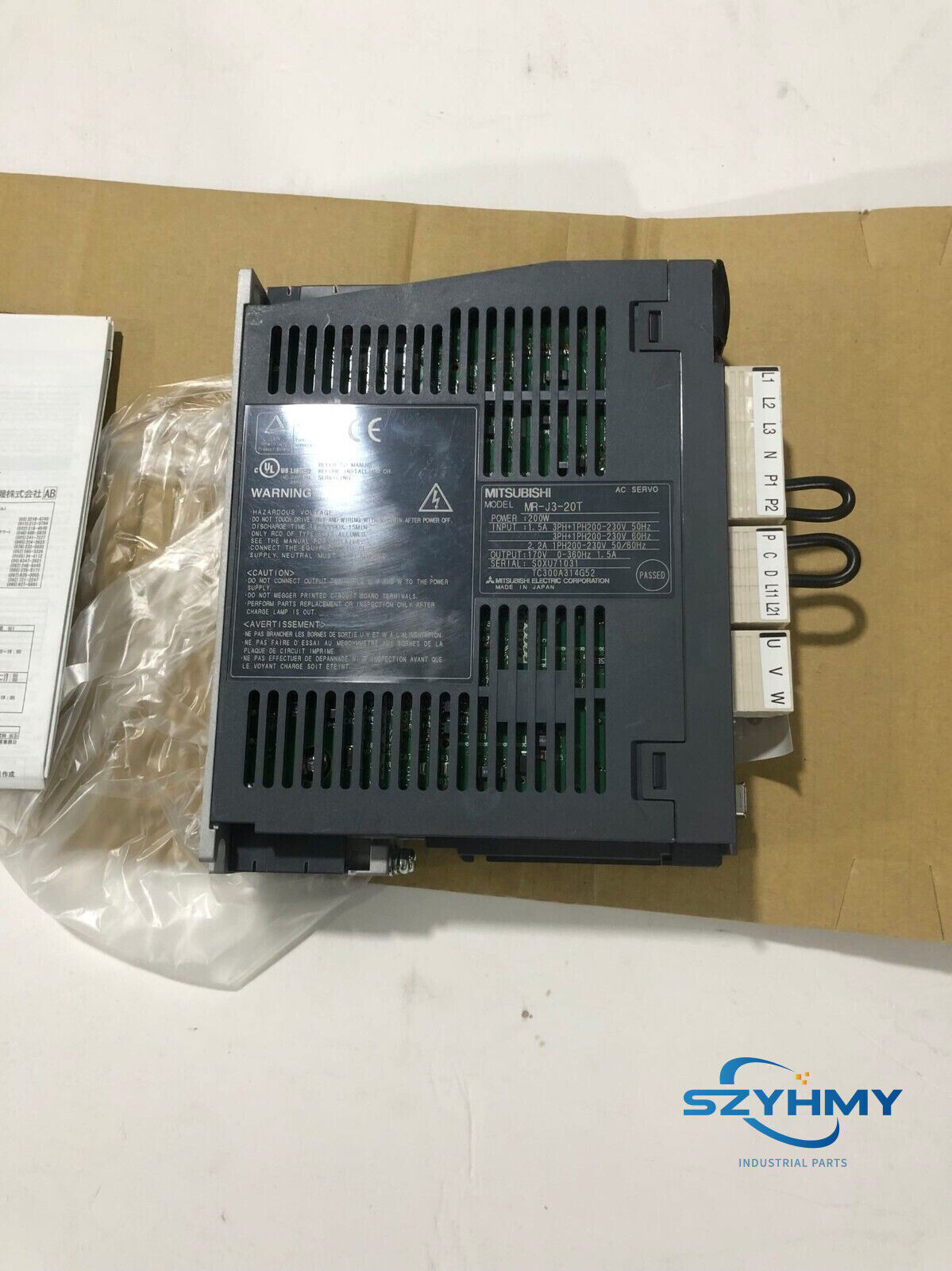 Mitsubishi MR-J3-20T AC Servo Driver - New in Box - MITSUBISHI
