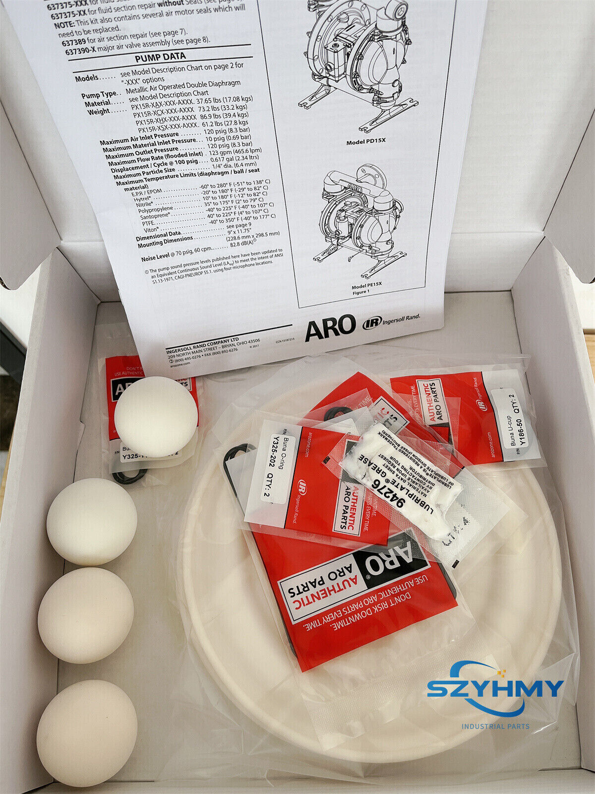 Pumps Repair Kit 637375-CC for Efficient Maintenance and Repair - HONEYWELL