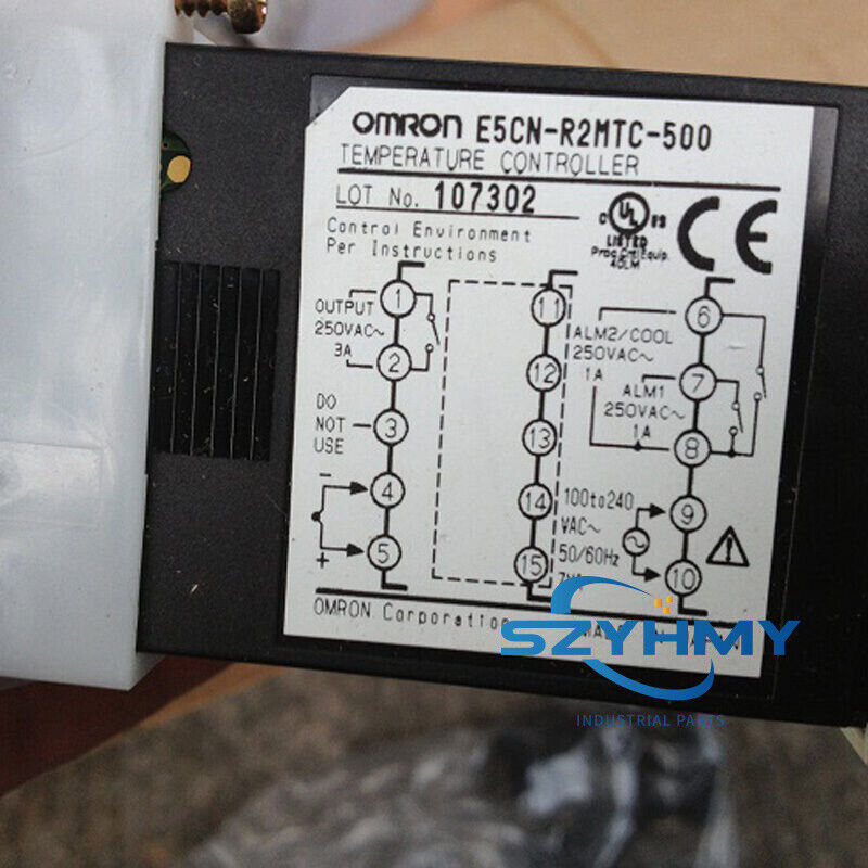 Omron E5CN-R2MTC-500 Dual Temperature Controller AC 100-240V - OMRON