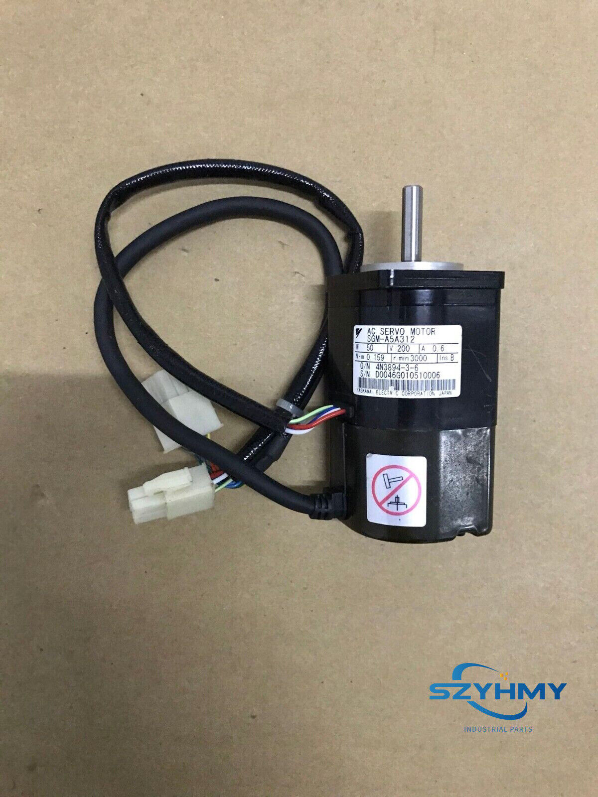 Yaskawa SGM-A5A312 AC Servo Motor - New in Box - YASKAWA ELECTRIC CO., LTD.