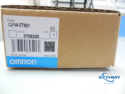 OMRON CJ1W-ETN21 Ethernet Unit - New in Box - OMRON