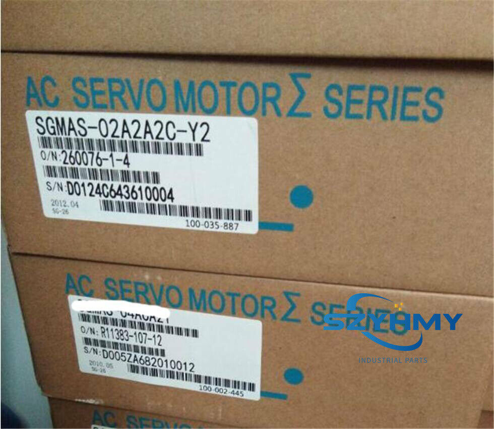 Yaskawa SGMAS-02A2A21-Y2 Servo Motor 200W 200V - YASKAWA
