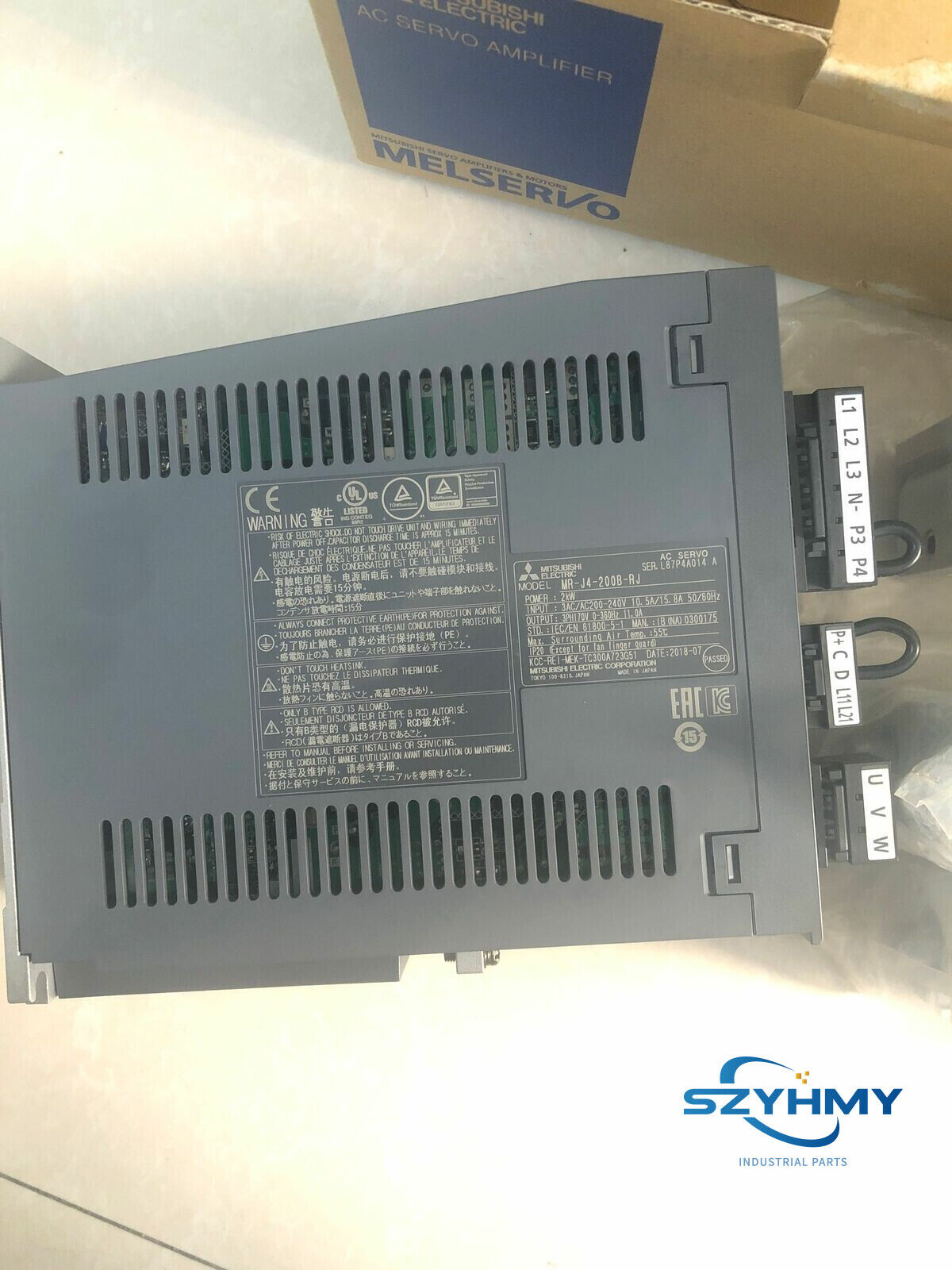 Mitsubishi MR-J4-200B-RJ Servo Drive 200W - MITSUBISHI