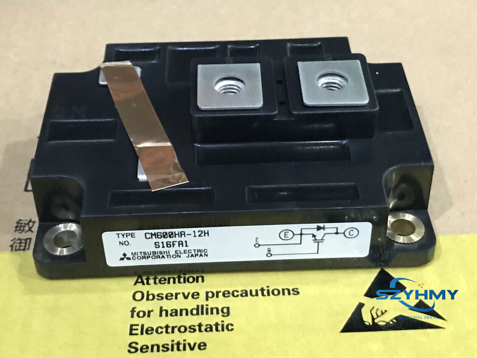 Mitsubishi CM600HA-12H IGBT Module - High Performance & Reliability - MITSUBISHI ELECTRIC CORPORATION