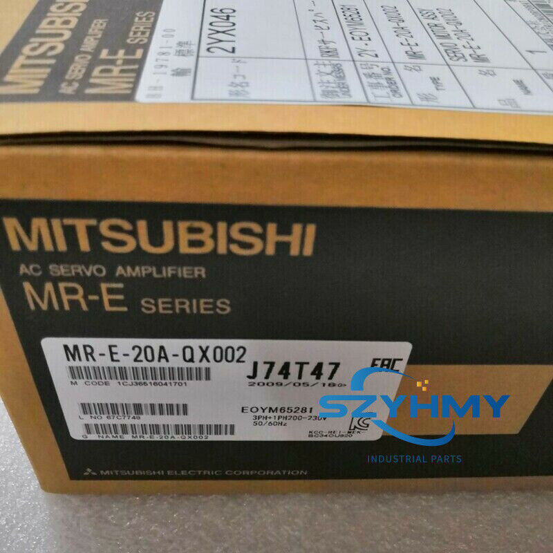 Mitsubishi MR-E-20A-QX002 Servo Drive - High Performance & Durable - MITSUBISHI