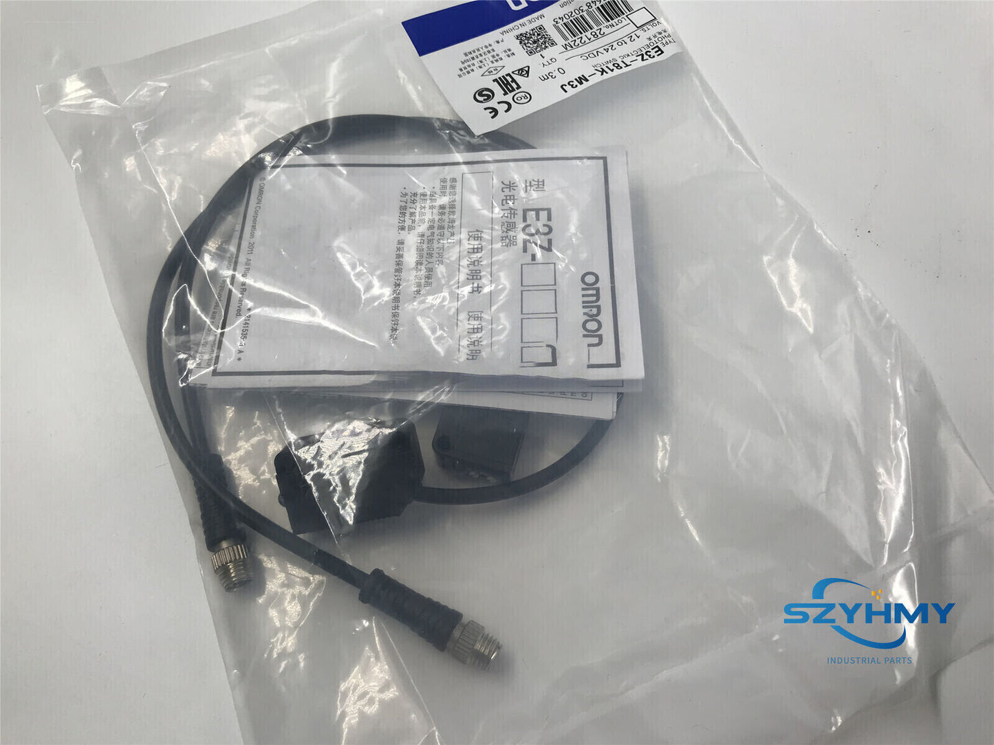 Omron E3Z-T81K-M3J Proximity Switch Sensor - 1 Piece New - OMRON