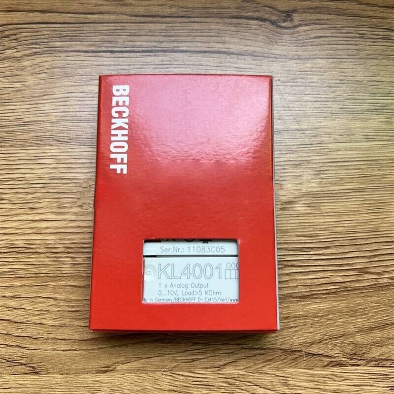 Original Terminal Analog Output Module KL4001 for Reliable Performance - UNKNOWN VENDOR