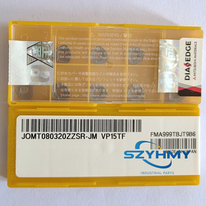 10PCS Mitsubishi JOMT080320ZZSR-JM VP15TF CNC Turning Tool Set - MITSUBISHI