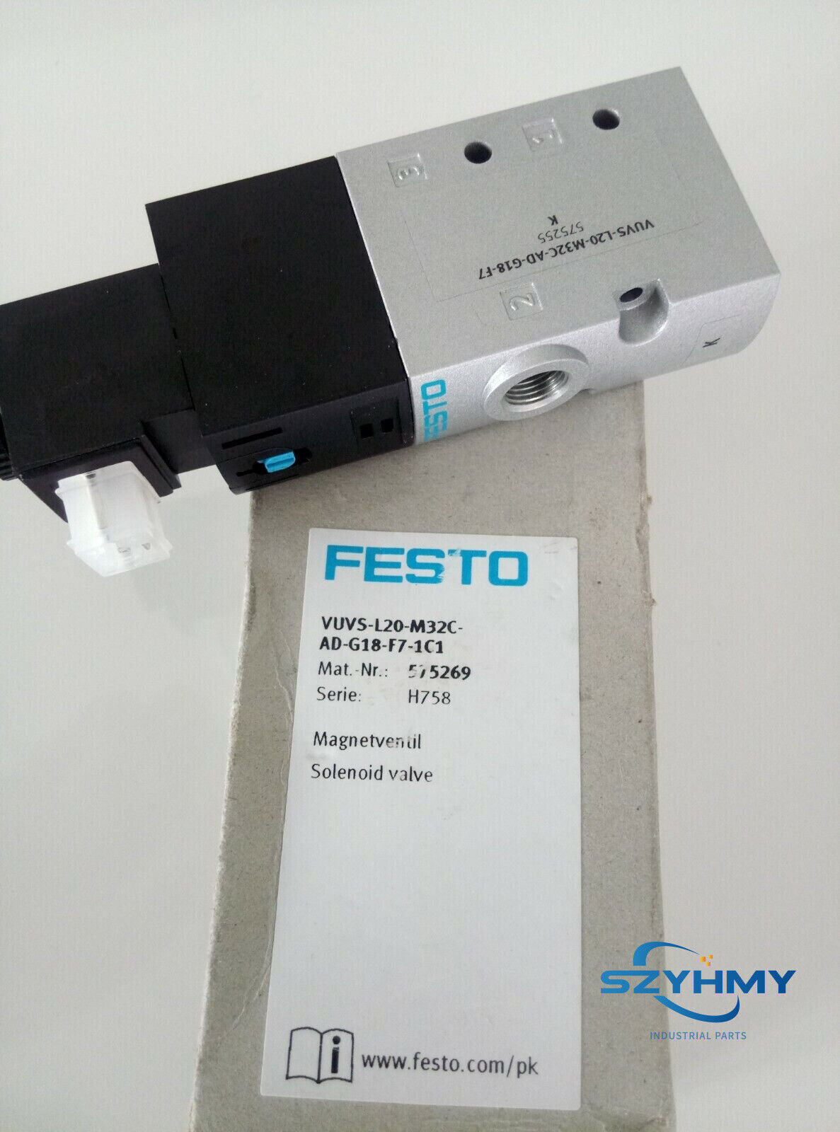 1PC New FESTO VUVS-L20-M32C-AD-G18-F7-1C1 Solenoid Valve - FESTO