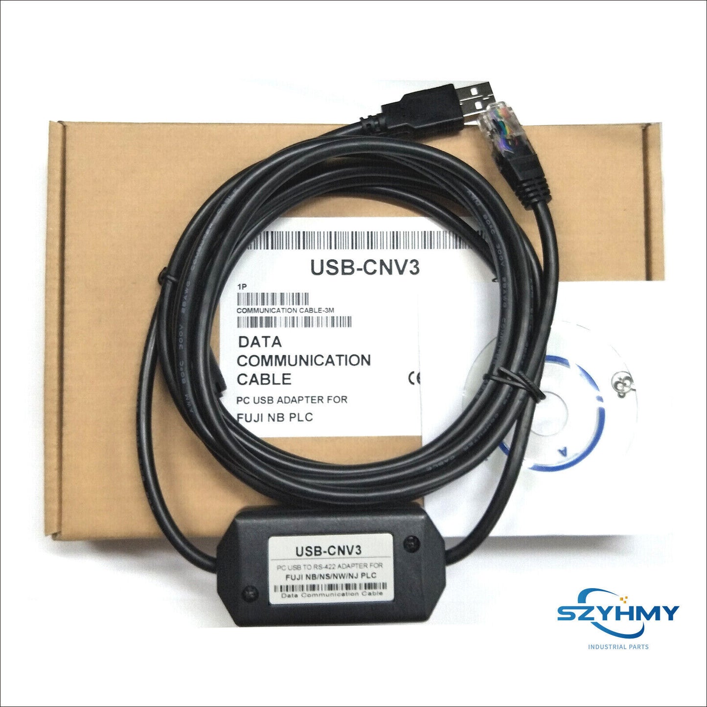 Fuji USB-CNV3 Programming Cable - 1PC New USB-CNV3 Model - FUJI