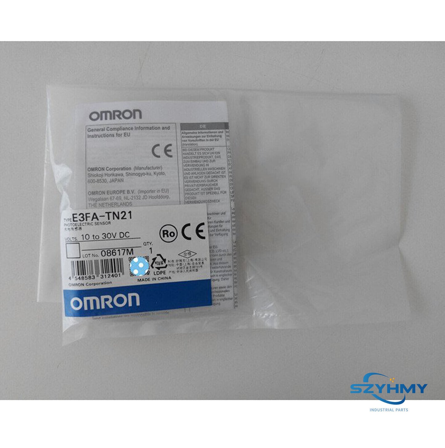 OMRON E3FA-TN21 Photoelectric Sensor - 1PC New In Box - OMRON