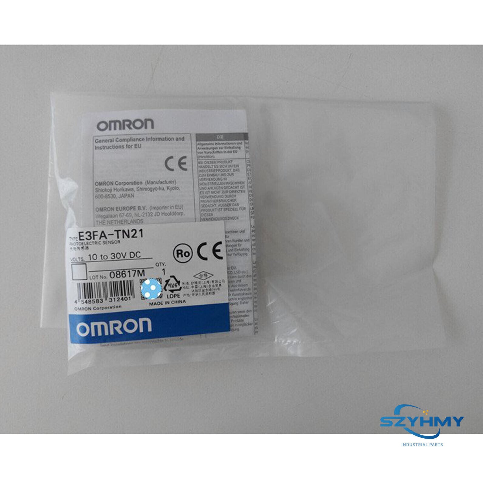 OMRON E3FA-TN21 Photoelectric Sensor - 1PC New In Box - OMRON
