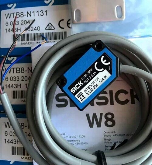 SICK WTB8-N1131 Photoelectric Sensor - Brand New with Box, 1pc - SICK