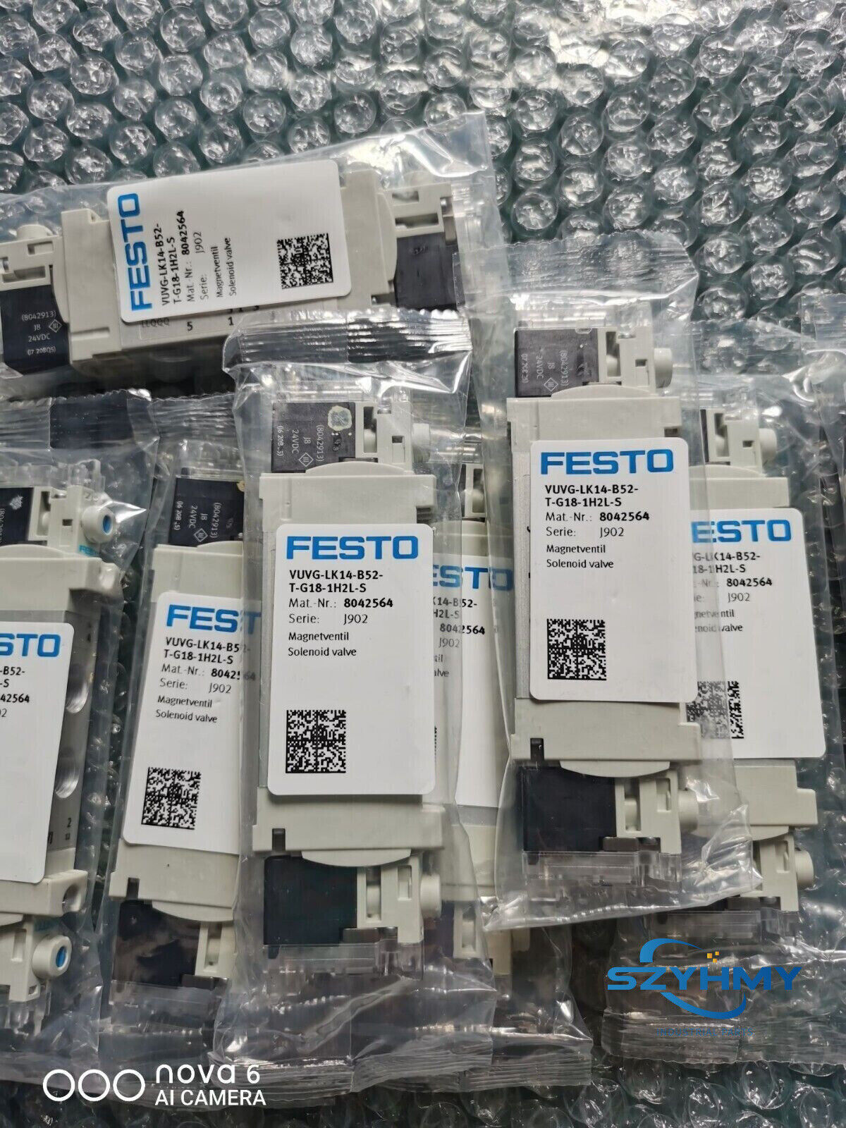 Festo VUVG-LK14-B52-T-G18-1H2L-S Solenoid Valve - 8042564 - FESTO