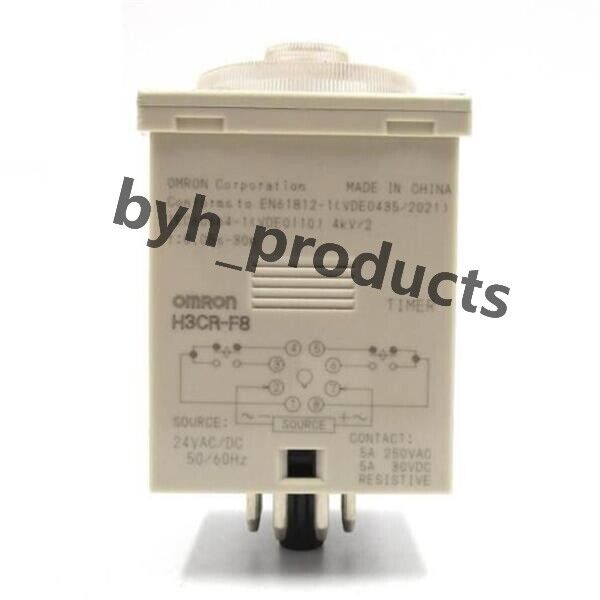 OMRON PLC Twin Timer H3CR-F8 100-240V AC - New in Box - OMRON PLC