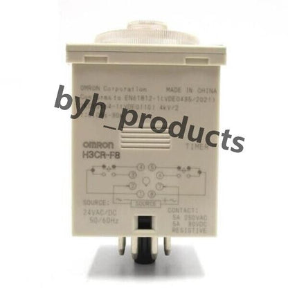 OMRON PLC Twin Timer H3CR-F8 100-240V AC - New in Box - OMRON PLC