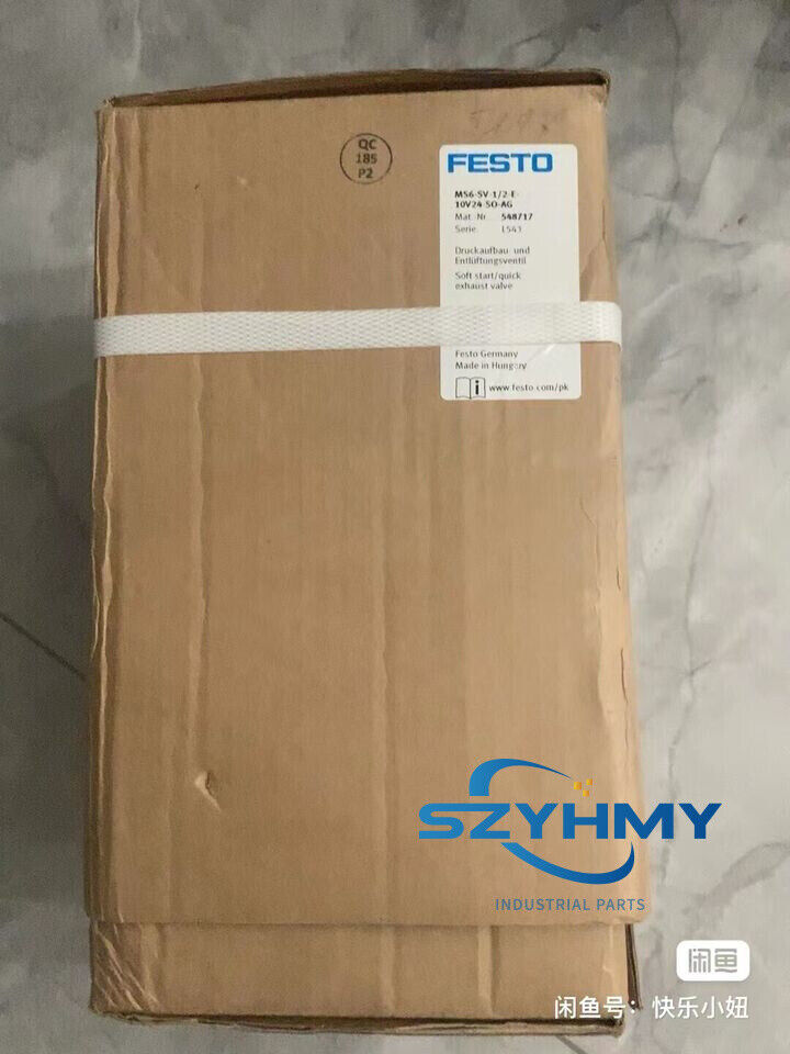 FESTO MS6-SV-1/2-E-10V24-SO-AG Quick Vent Valve for Automation - FESTO