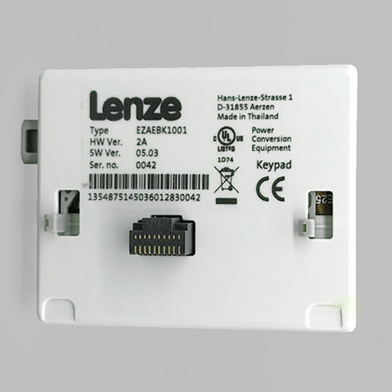 EZAEBK1001 Lenze Servo Panel - Brand New 1 Piece - LENZE