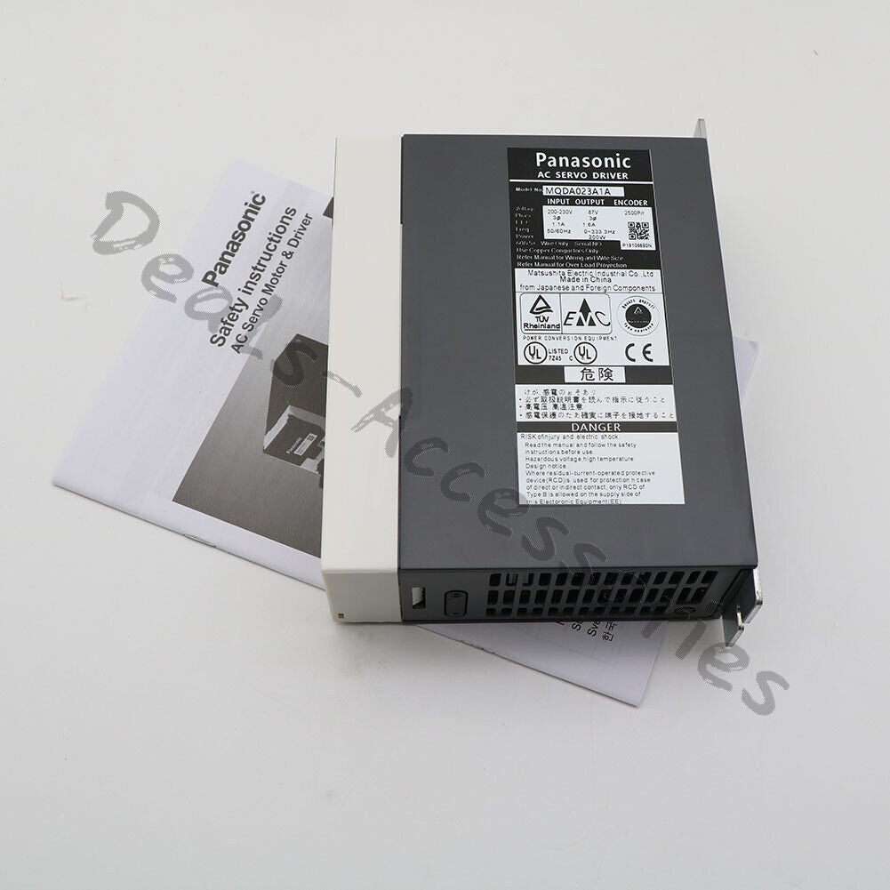 Panasonic MQDA023A1A AC Servo Driver - New in Box (1 PCS) - PANASONIC