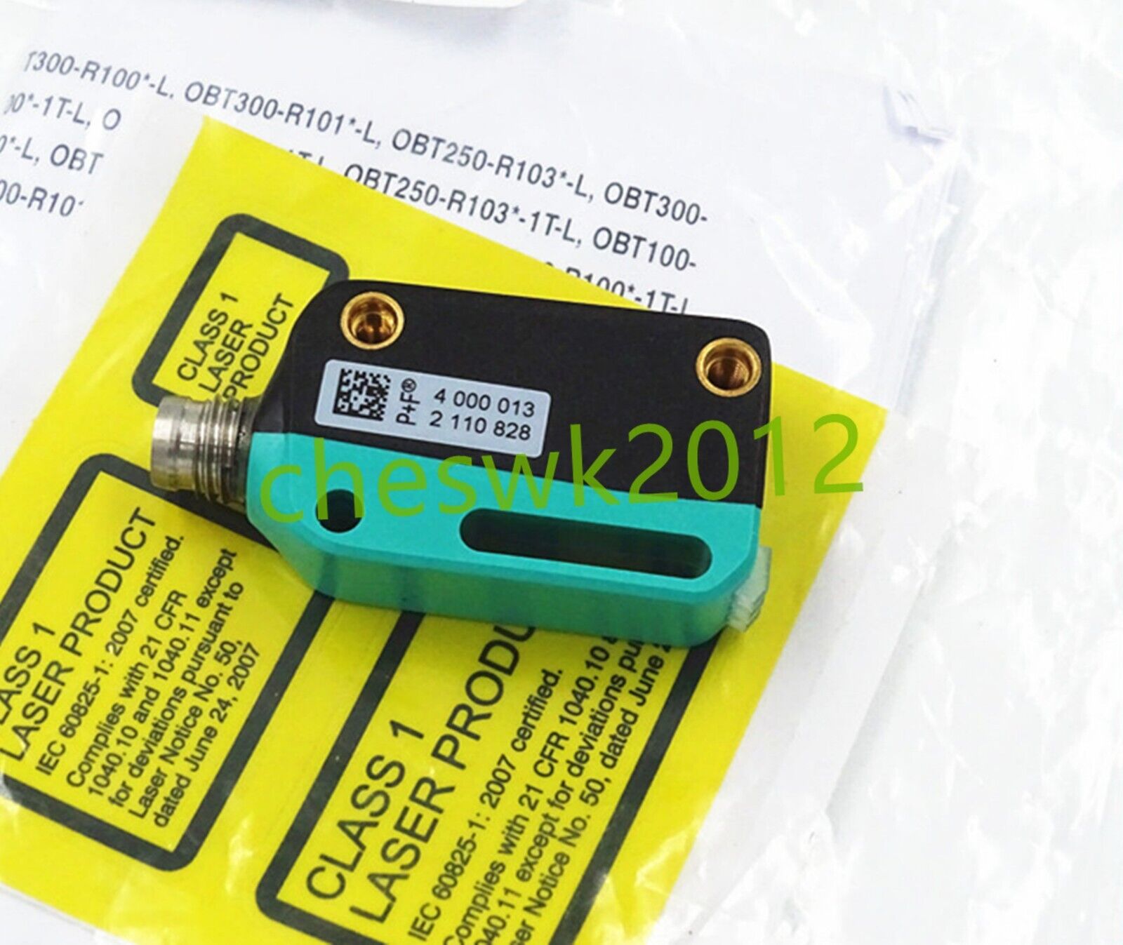 Pepperl+Fuchs OBT300-R100-2EP-IO-V31-L Sensor - New in Box - PEPPERL+FUCHS