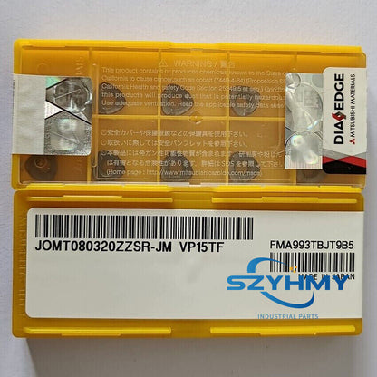 10PCS Mitsubishi JOMT080320ZZSR-JM VP15TF CNC Turning Tool Set - MITSUBISHI