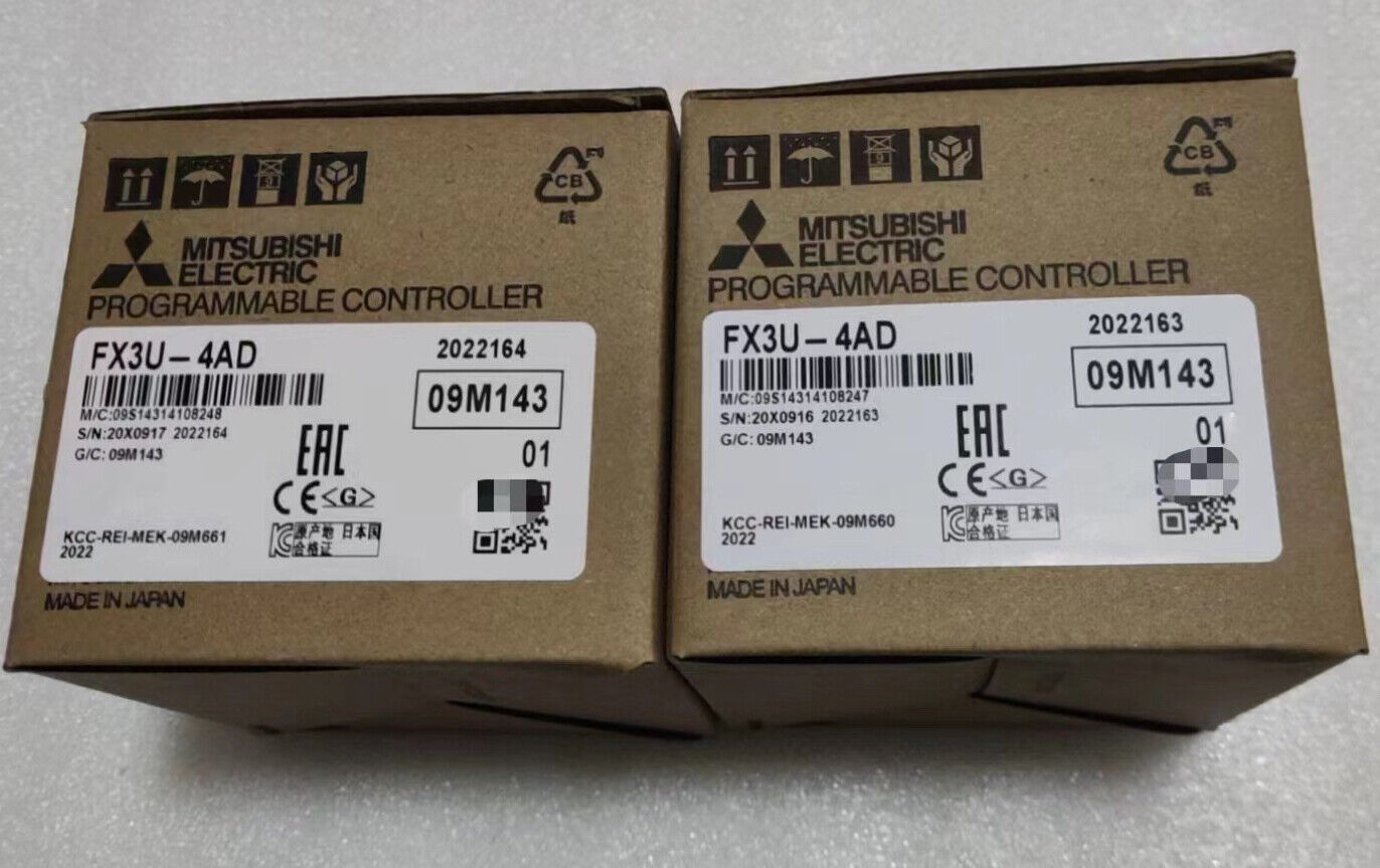 Mitsubishi MELSEC FX3U-4AD 1PC New Model FX3U4AD - MITSUBISHI