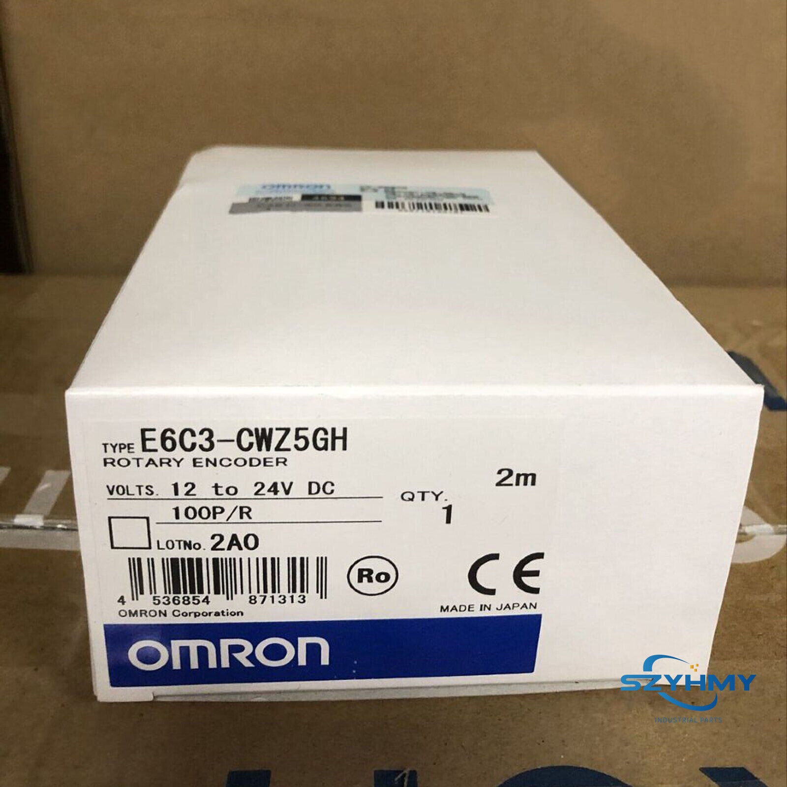New Omron E6C3-CWZ5GH 100P/R Rotary Encoder in Box - OMRON