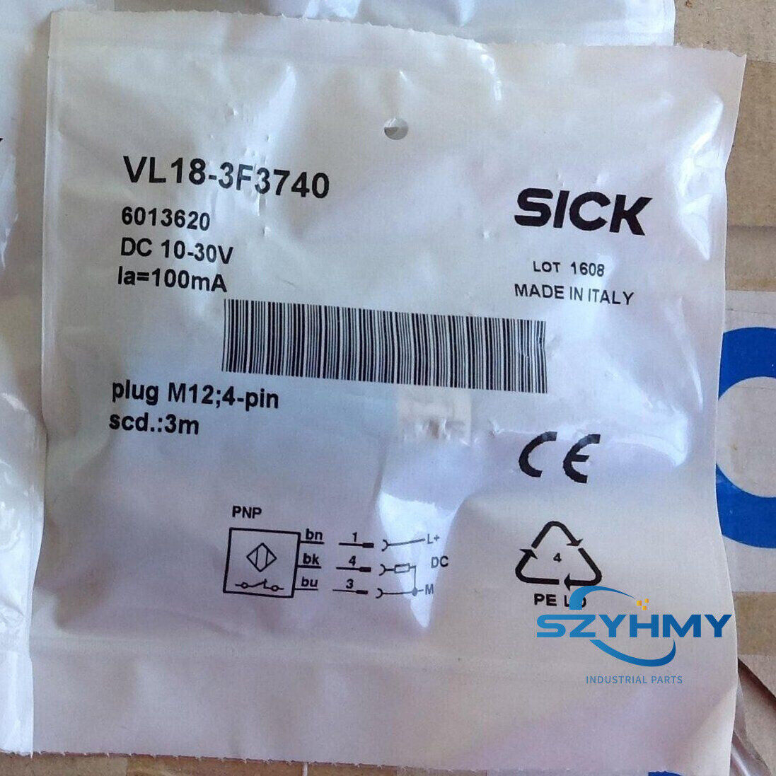 Sick VL18-3F3740 Photoelectric Sensor for Enhanced Detection - SICK