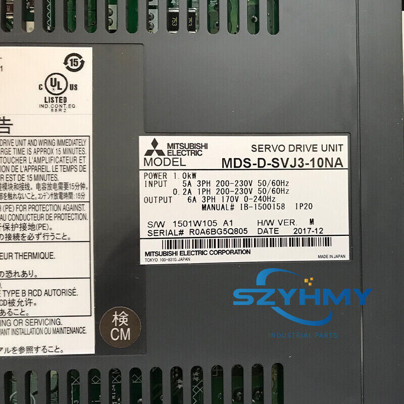 Mitsubishi MDS-D-SVJ3-10NA Servo Drive - MITSUBISHI