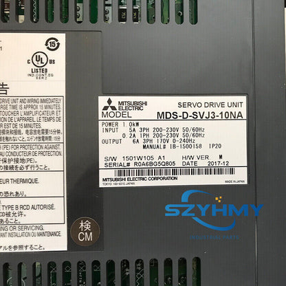 Mitsubishi MDS-D-SVJ3-10NA Servo Drive - MITSUBISHI