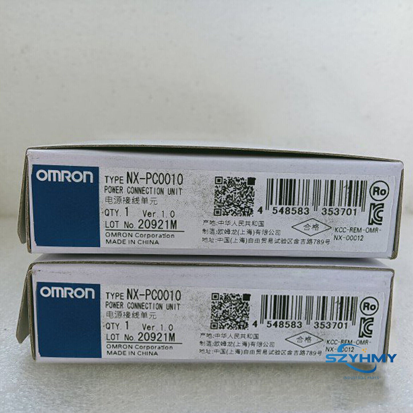 Omron NX-PC0010 Power Connection Unit - Reliable Performance - OMRON