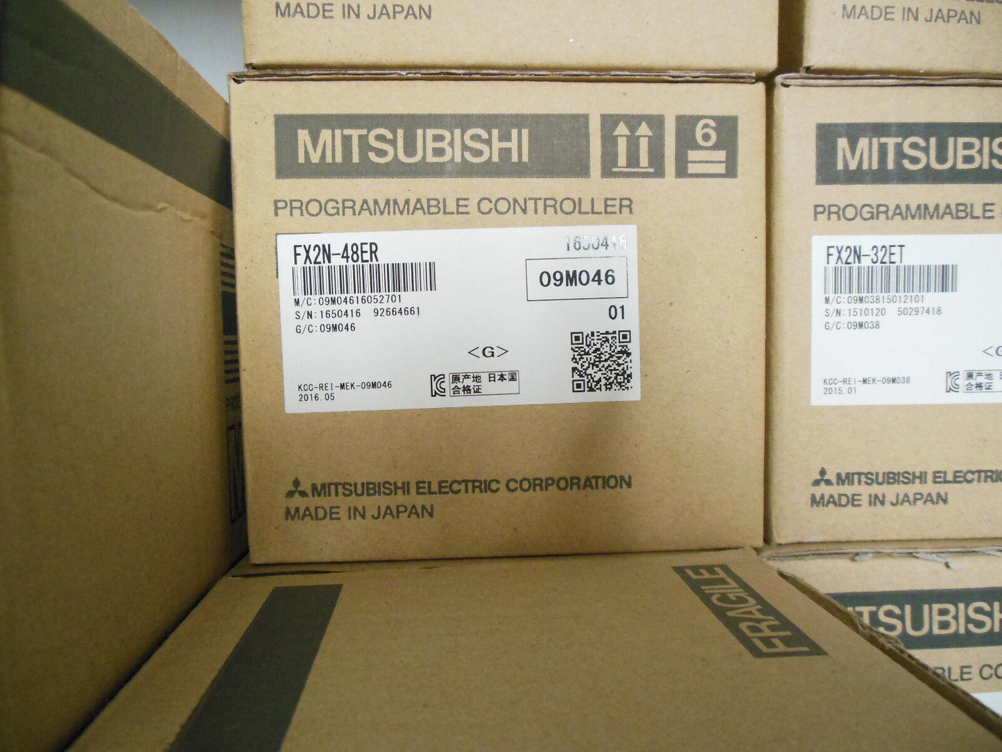 Mitsubishi PLC FX2N-48ER Control Unit - New in Box - MITSUBISHI
