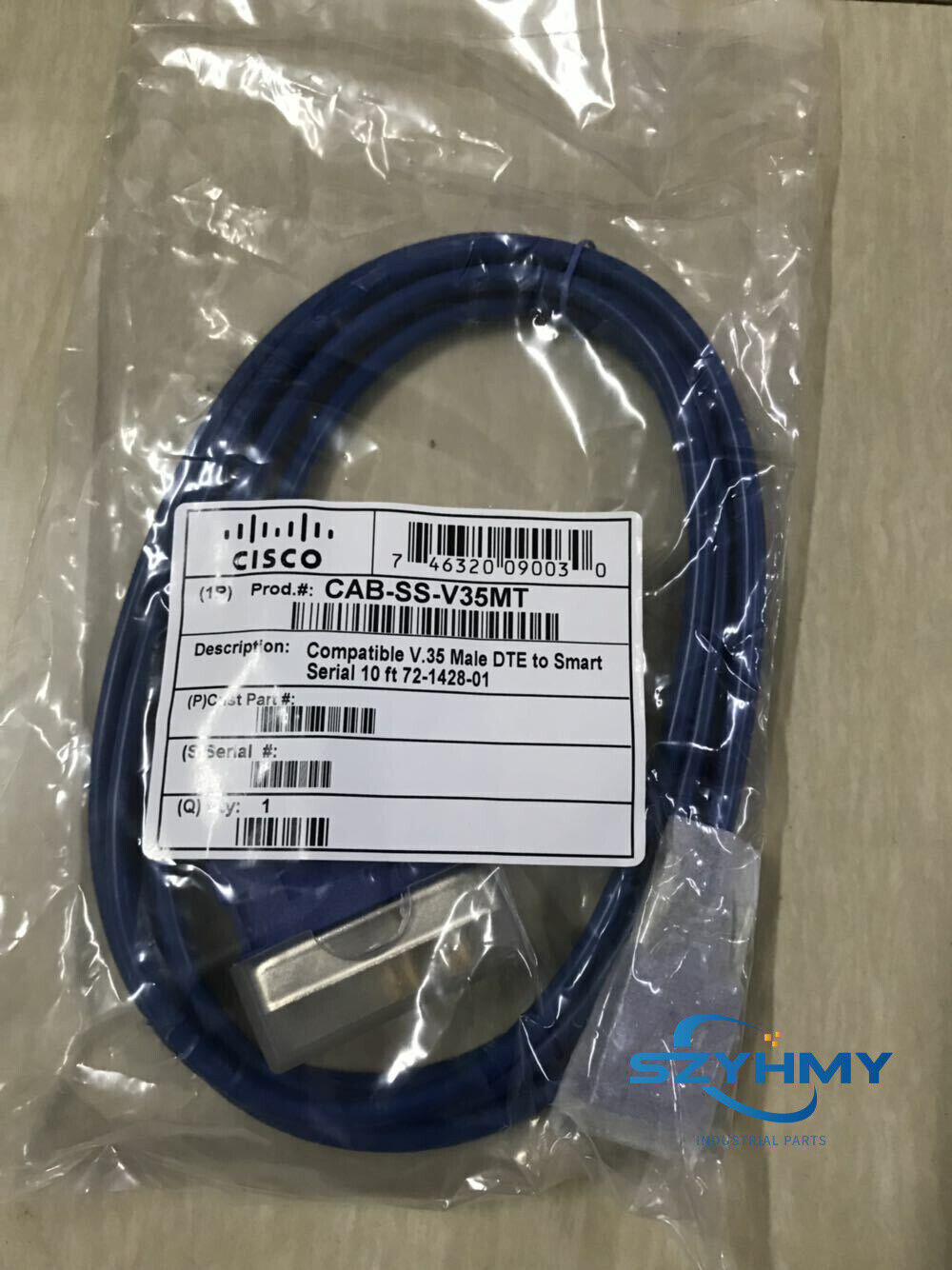 Cisco CAB-SS-V35MT 10 Feet V.35 Networking Cable DTE Male - CISCO