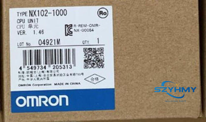 Omron NX102-1000 CPU Unit Module - 1PCS - OMRON