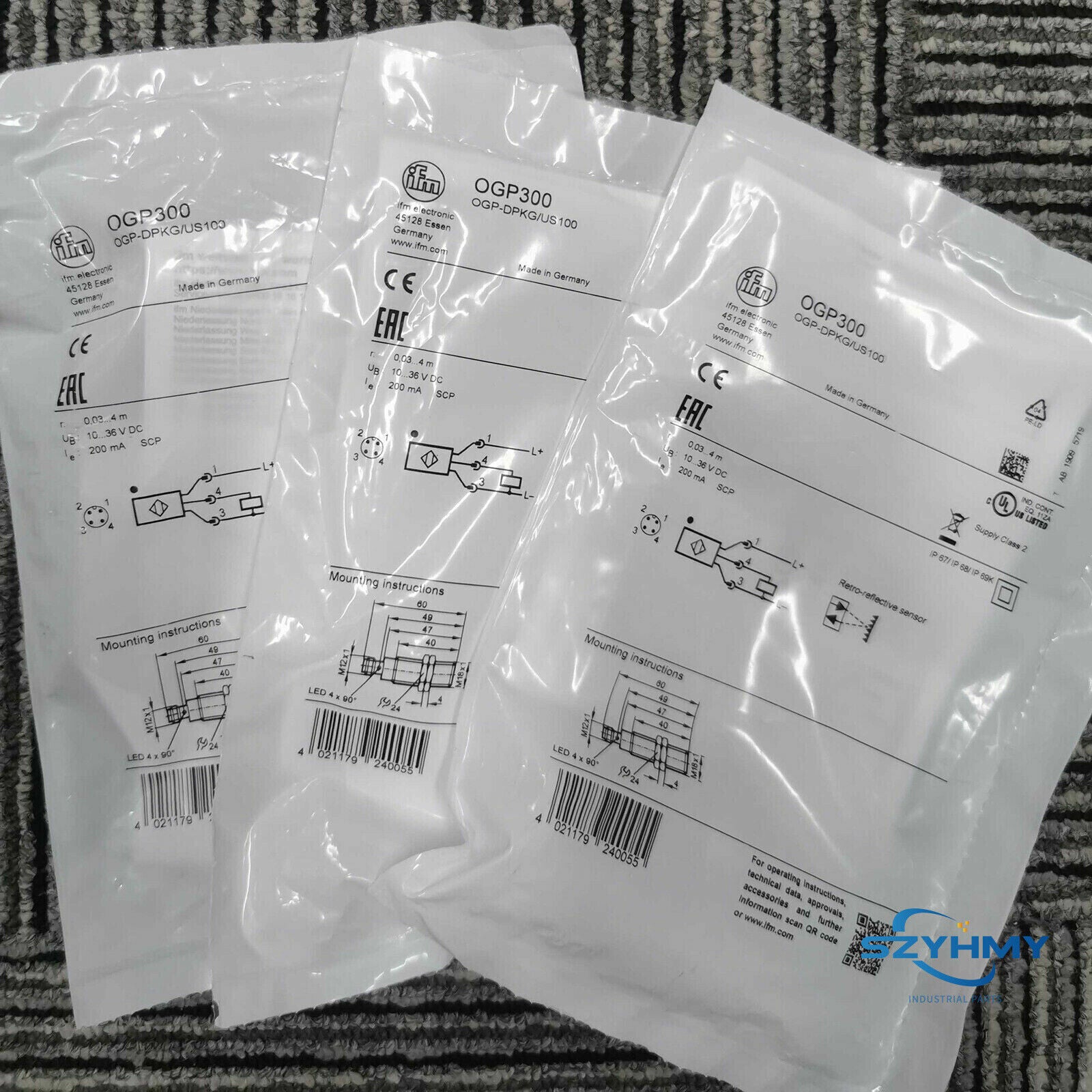 IFM OGP300 Proximity Sensor - 1PC New Industrial Sensor - IFM
