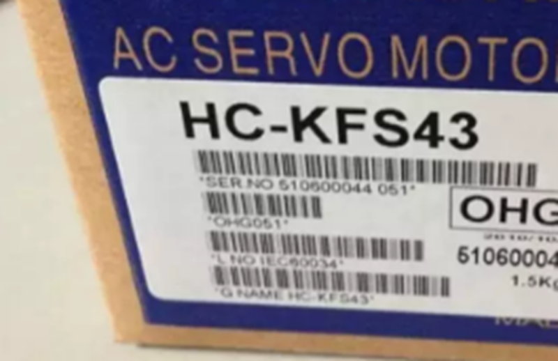 1 PC New HC-KFS43 AC Servo Motor