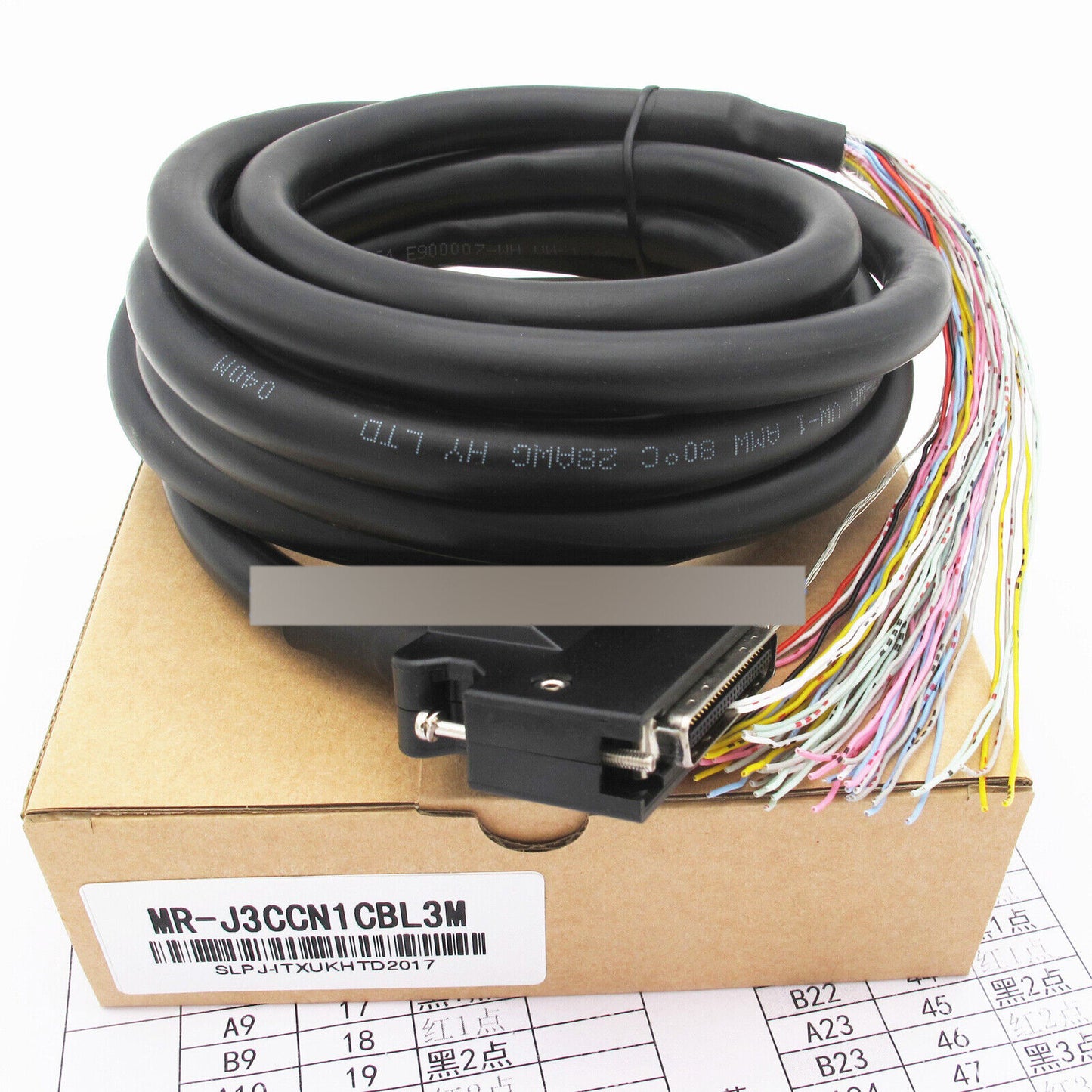 Mitsubishi Servo CN1 Cable MR-J3CCN1CBL3M for Enhanced Performance - MITSUBISHI