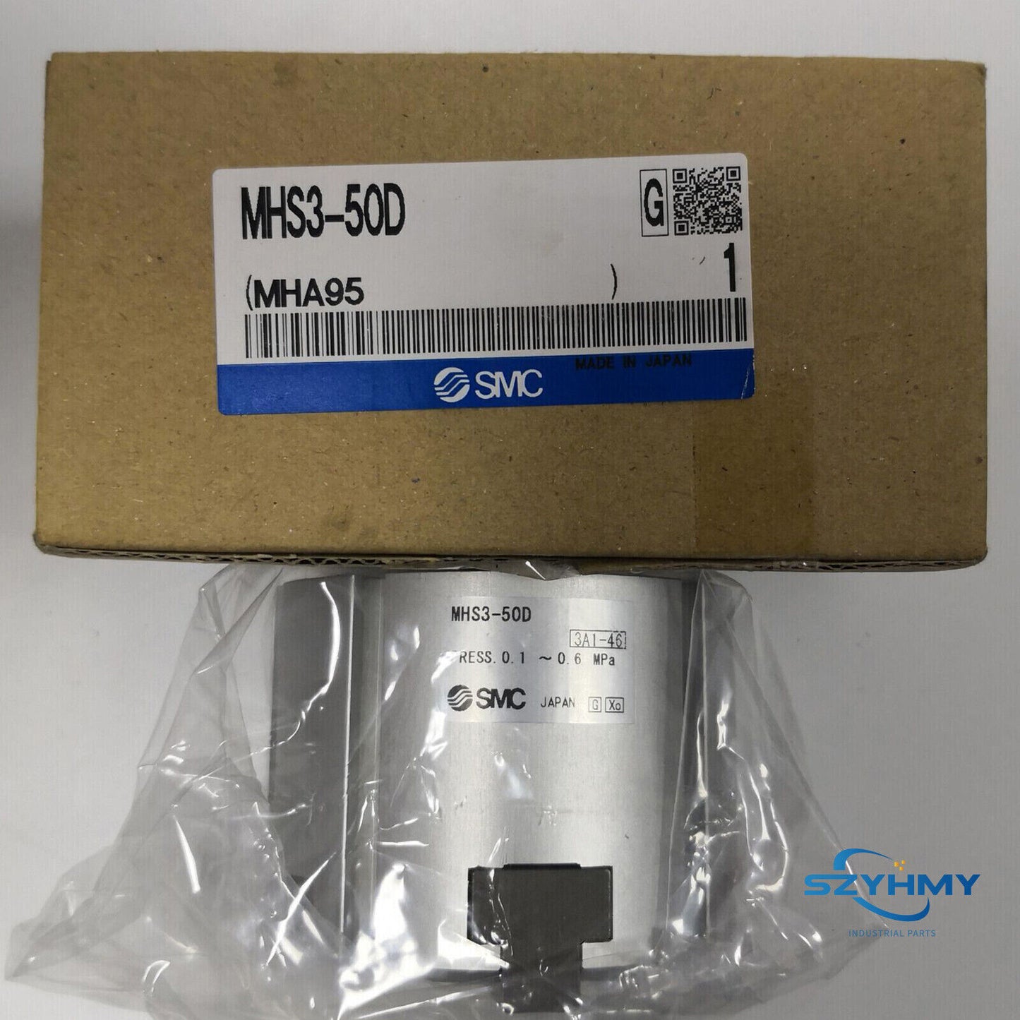 SMC MHS3-50D Cylinder - Efficient Pneumatic Actuator - SMC