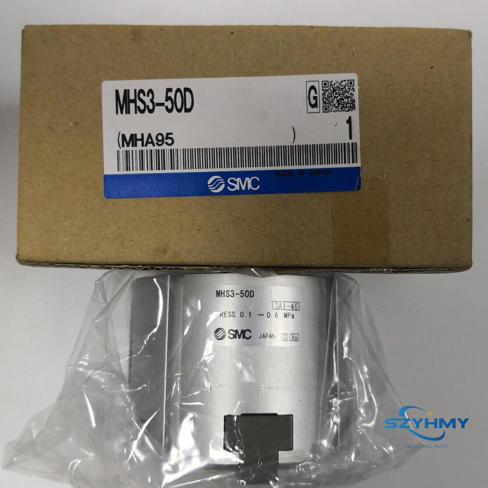 SMC MHS3-50D Cylinder - Efficient Pneumatic Actuator - SMC