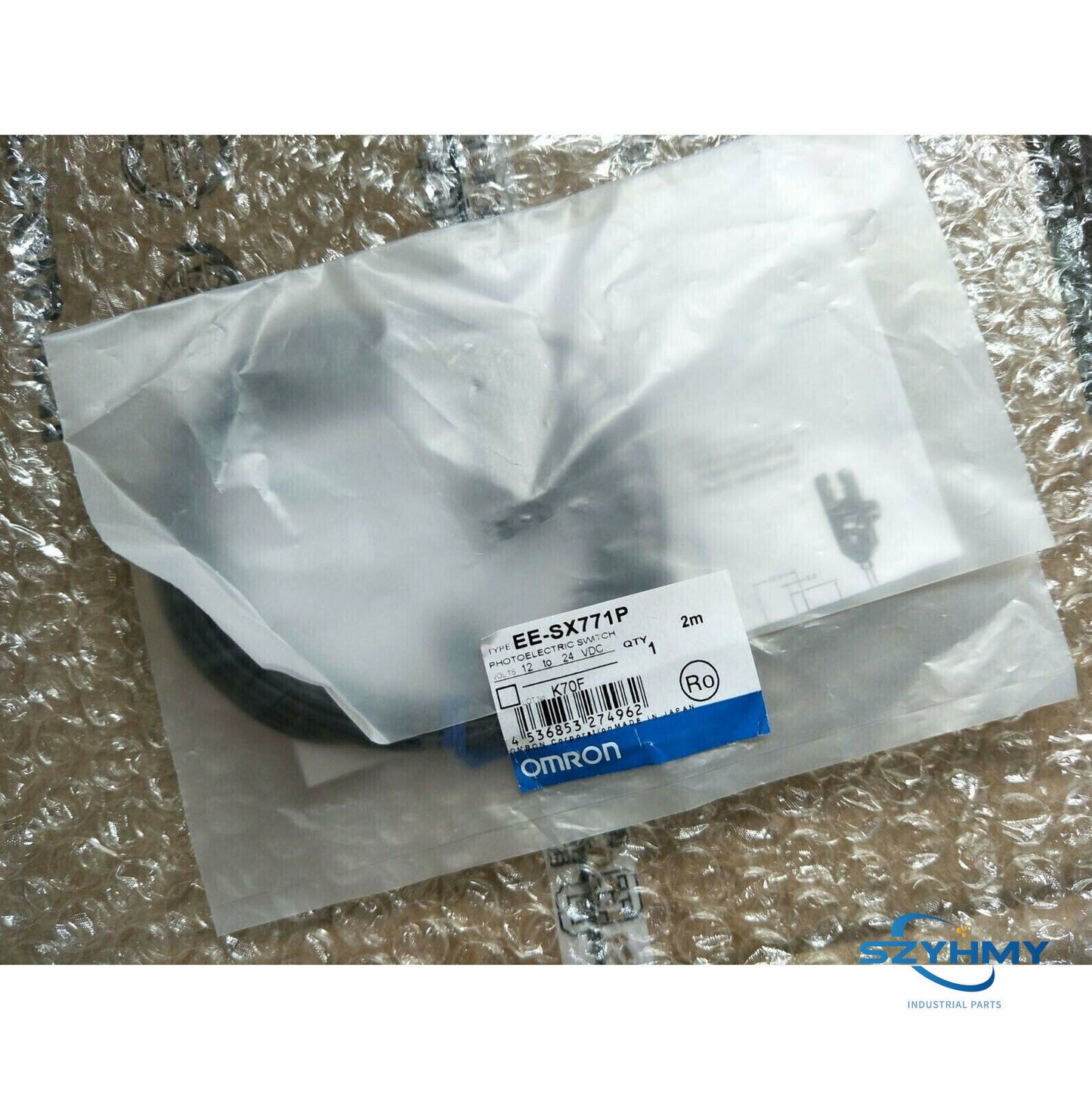 OMRON EE-SX771P Photoelectric Switch Fiber Unit with Cable - OMRON