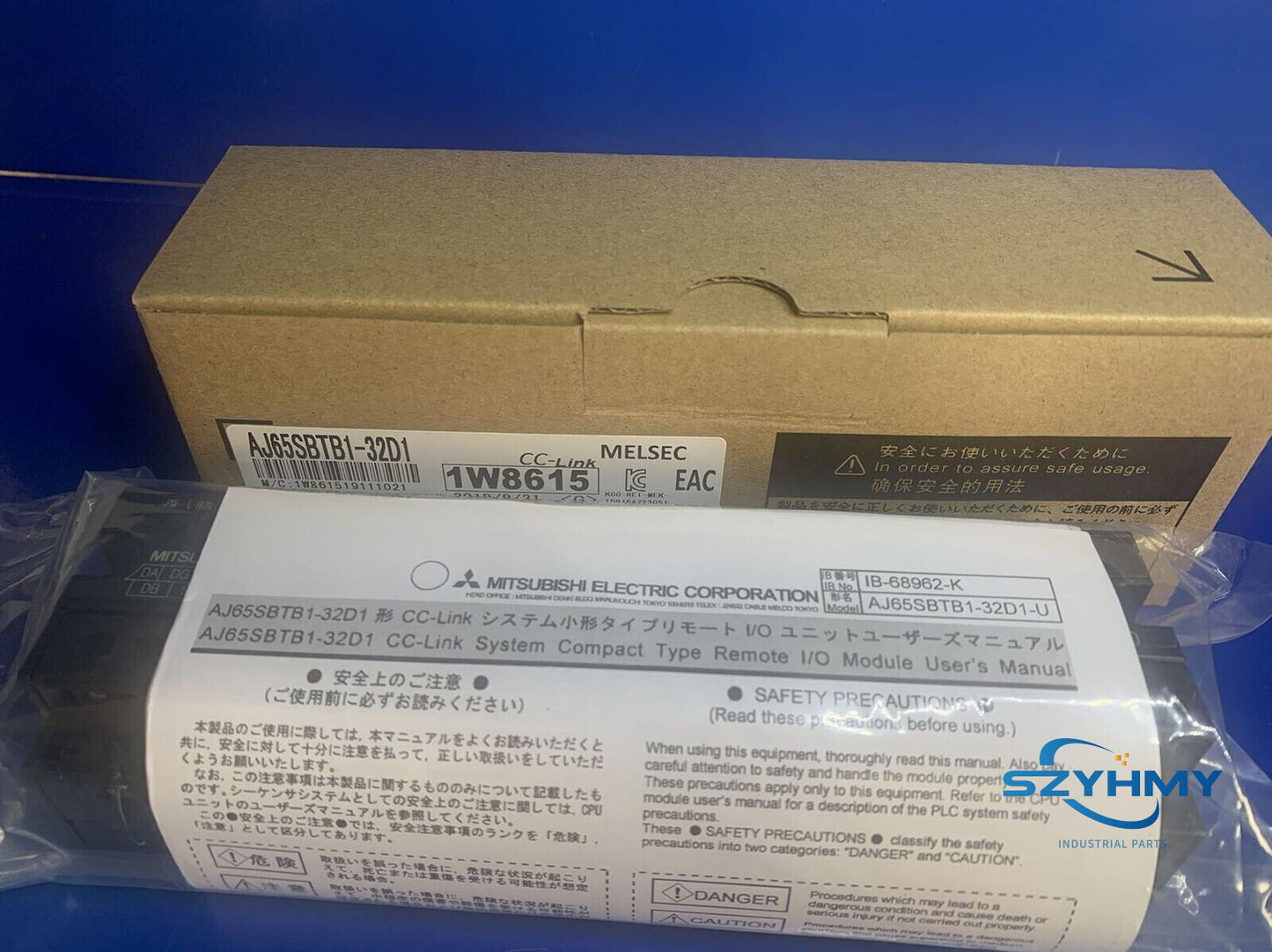 Mitsubishi AJ65SBTB1-32D1 PLC Module - 1pc New in Box - MITSUBISHI